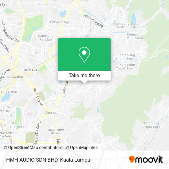 HMH AUDIO SDN BHD map