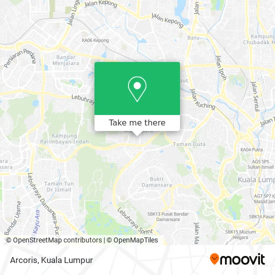 How To Get To Arcoris In Kuala Lumpur By Bus Mrt Lrt Or Train