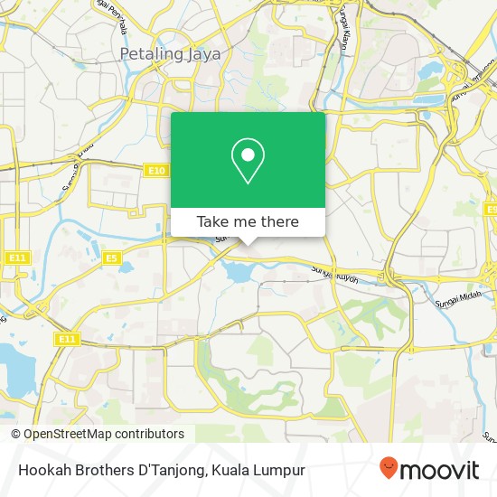 Hookah Brothers D'Tanjong map
