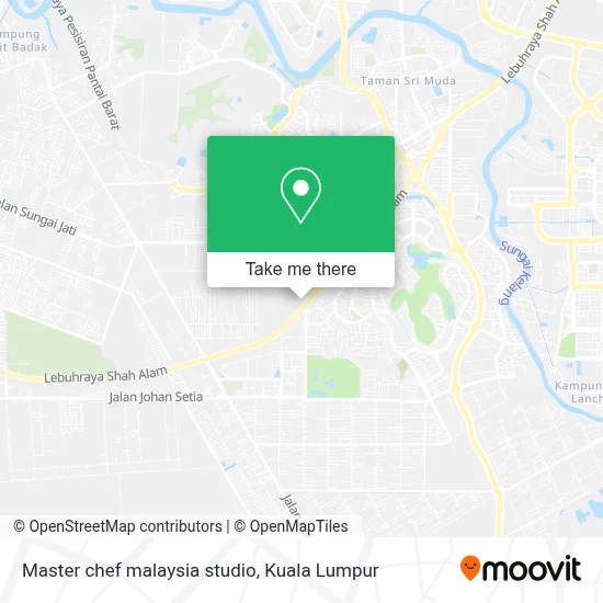 Master chef malaysia studio map