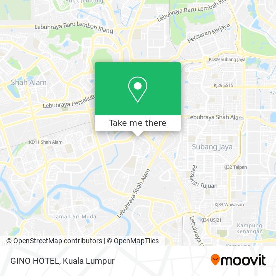 GINO HOTEL map