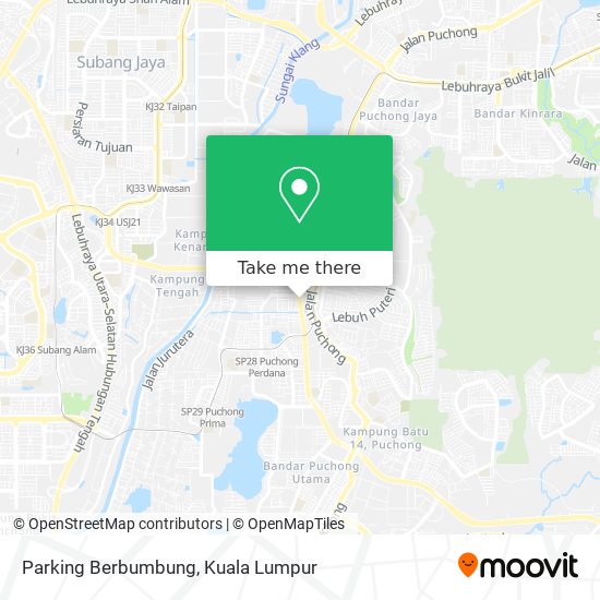 Parking Berbumbung map