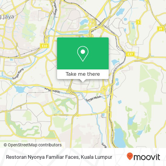 Restoran Nyonya Familiar Faces map