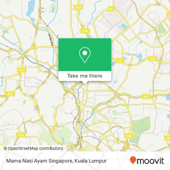 Mama Nasi Ayam Singapore map