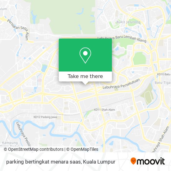 parking bertingkat menara saas map