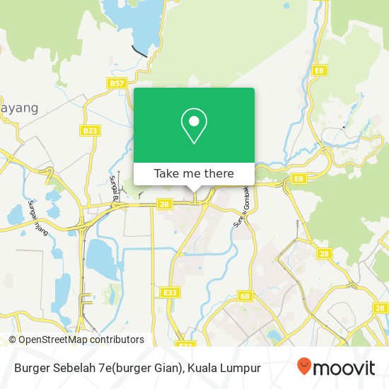 Burger Sebelah 7e(burger Gian) map