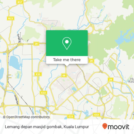 Lemang depan masjid gombak map