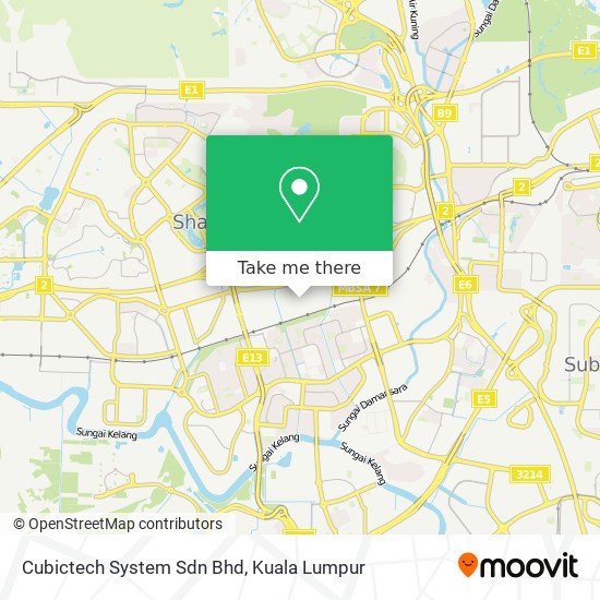 Cubictech System Sdn Bhd map