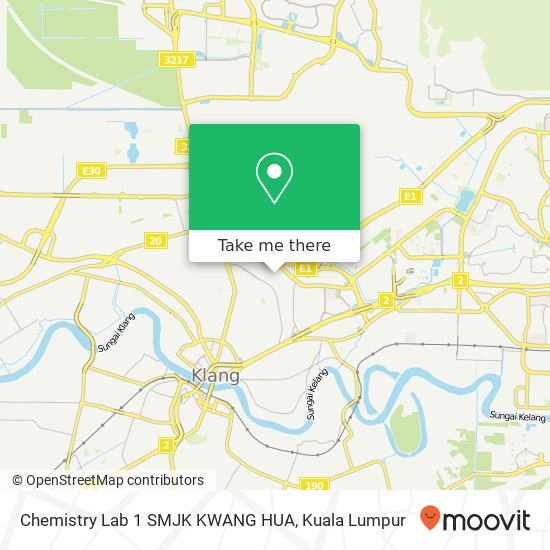 Chemistry Lab 1 SMJK KWANG HUA map