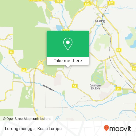 Lorong manggis map