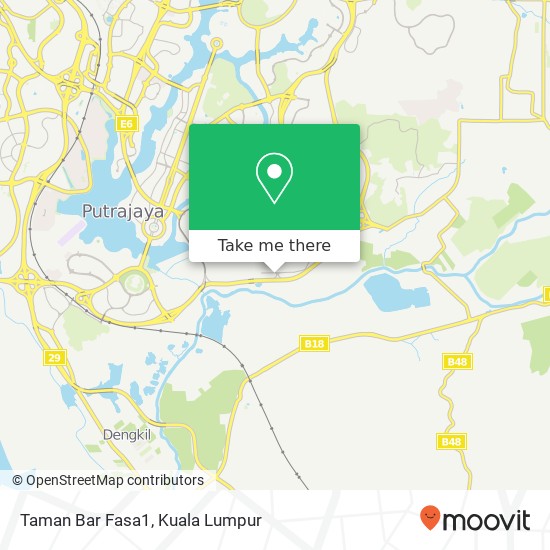 Taman Bar Fasa1 map