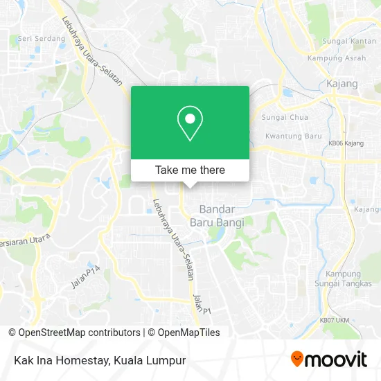 Kak Ina Homestay map