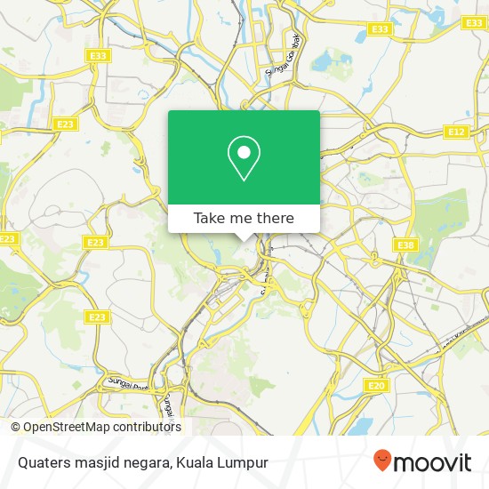 Peta Quaters masjid negara