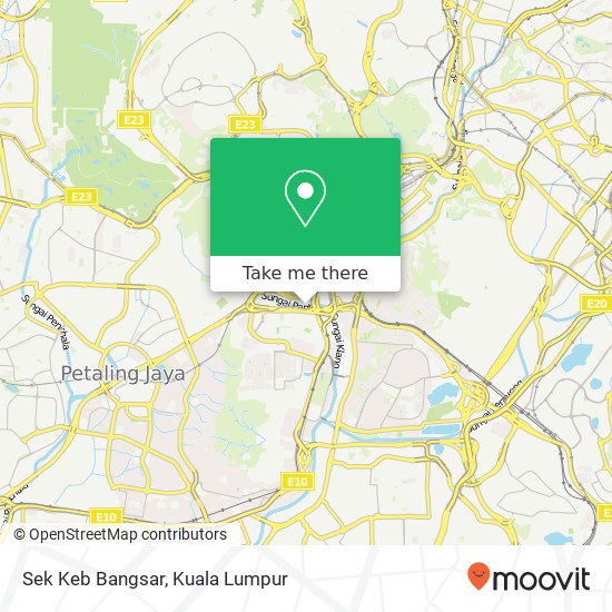 Sek Keb Bangsar map