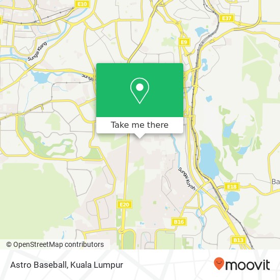 Astro Baseball map