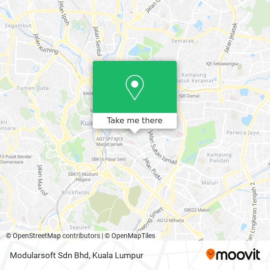 Modularsoft Sdn Bhd map