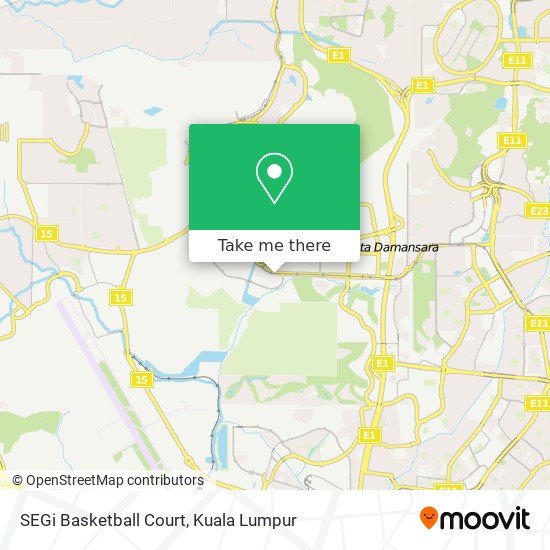 SEGi Basketball Court map