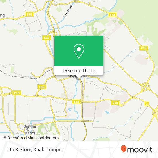 Tita X Store map
