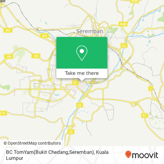 Peta BC TomYam(Bukit Chedang,Seremban)