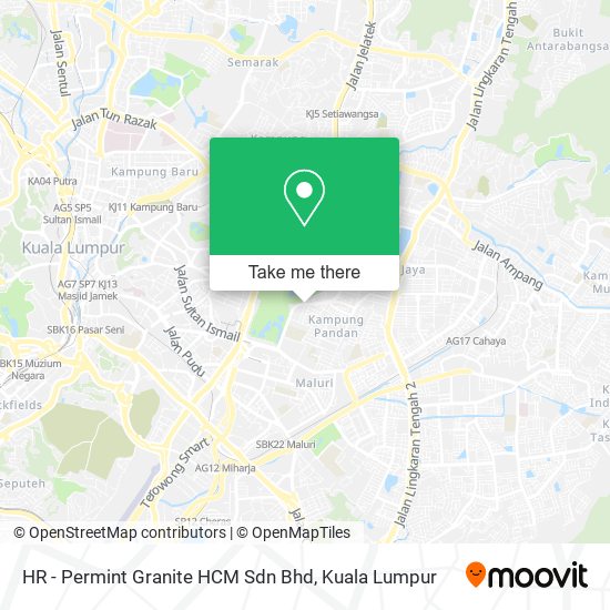 Peta HR - Permint Granite HCM Sdn Bhd