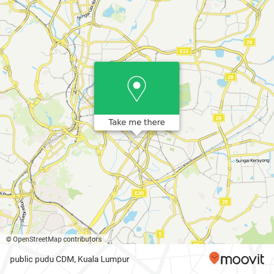 public pudu CDM map