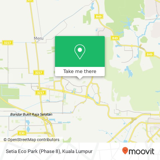 Setia Eco Park (Phase 8) map