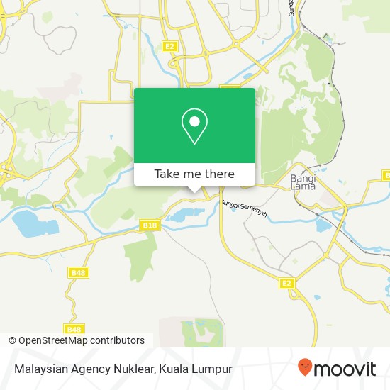 Malaysian Agency Nuklear map