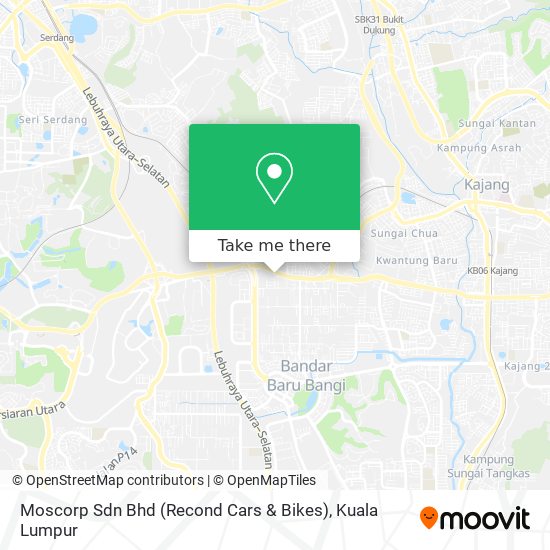 Moscorp Sdn Bhd (Recond Cars & Bikes) map
