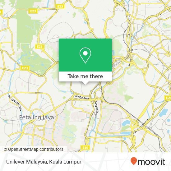 Peta Unilever Malaysia