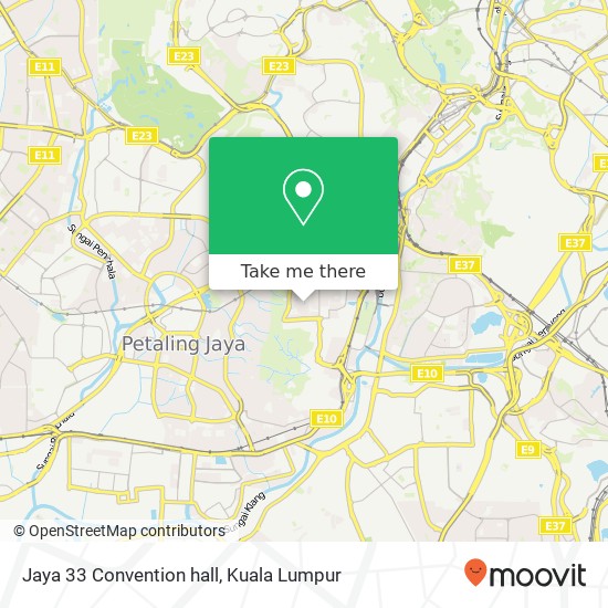 Jaya 33 Convention hall map