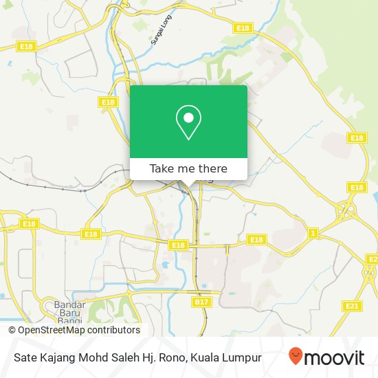 Peta Sate Kajang Mohd Saleh Hj. Rono