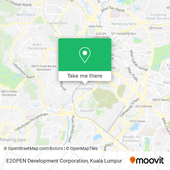 E2OPEN Development Corporation map