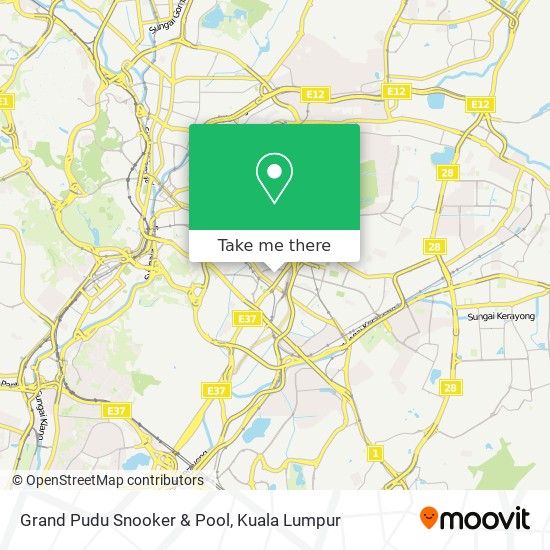 Grand Pudu Snooker & Pool map