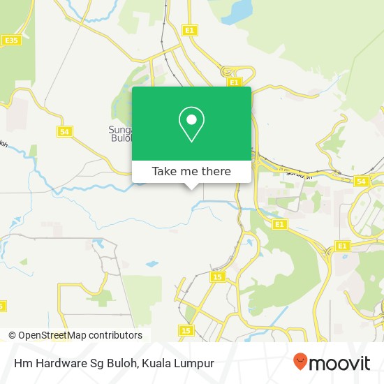 Hm Hardware Sg Buloh map