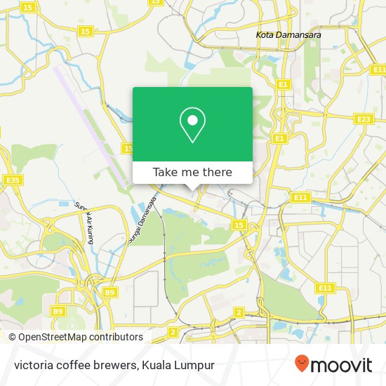victoria coffee brewers map