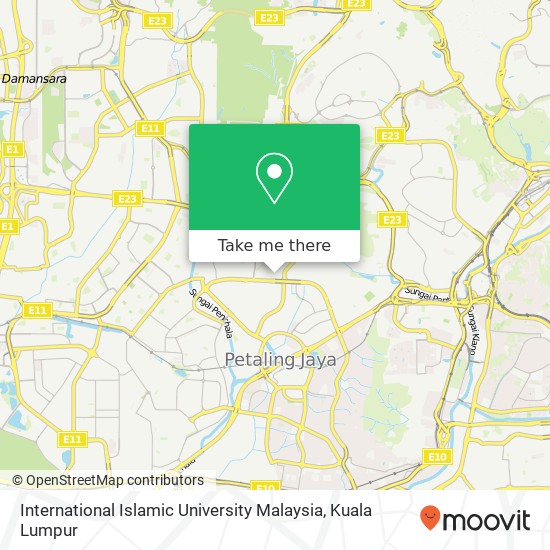 International Islamic University Malaysia map