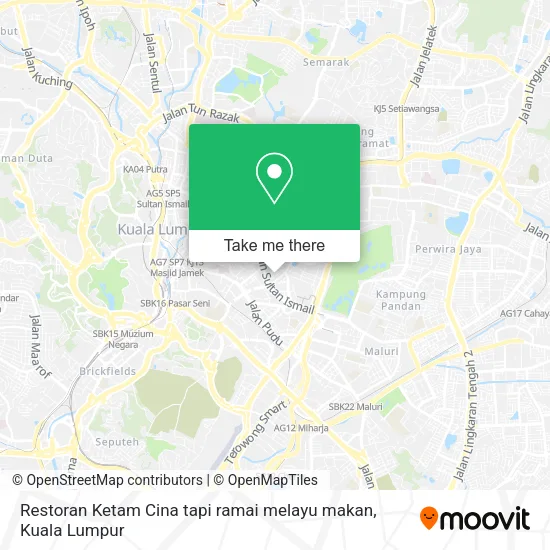 Restoran Ketam Cina tapi ramai melayu makan map