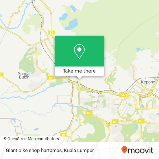 Giant bike shop hartamas map