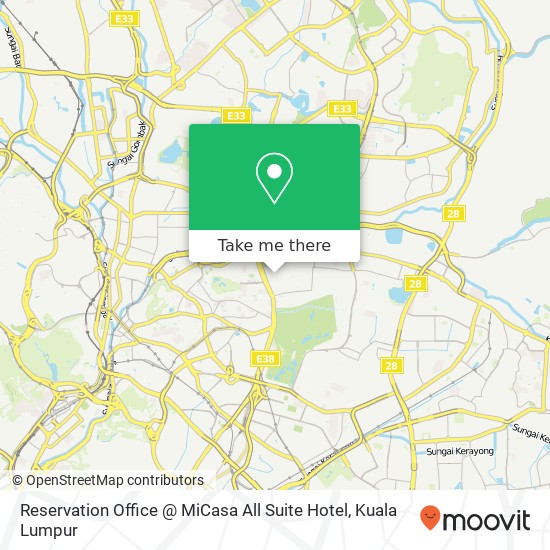 Reservation Office @ MiCasa All Suite Hotel map