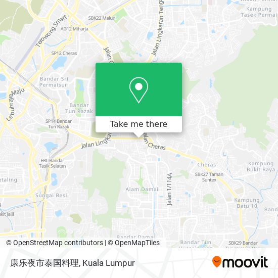 Peta 康乐夜市泰国料理