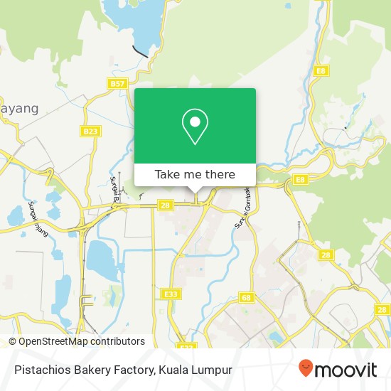 Pistachios Bakery Factory map