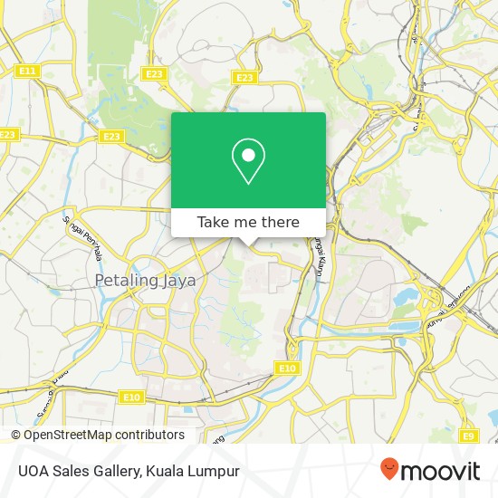 UOA Sales Gallery map