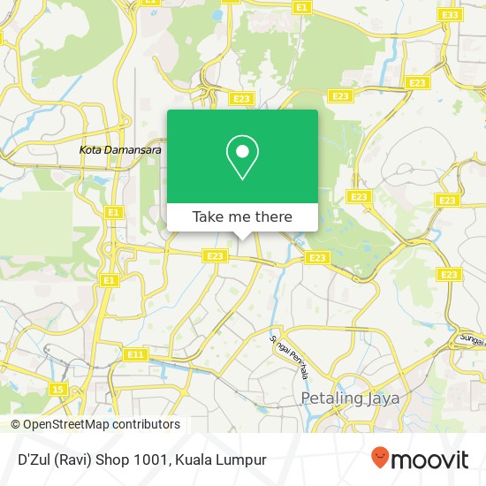 D'Zul (Ravi) Shop 1001 map