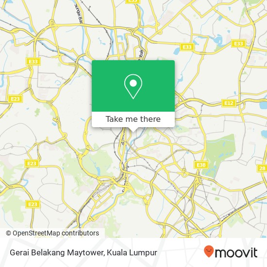 Gerai Belakang Maytower map