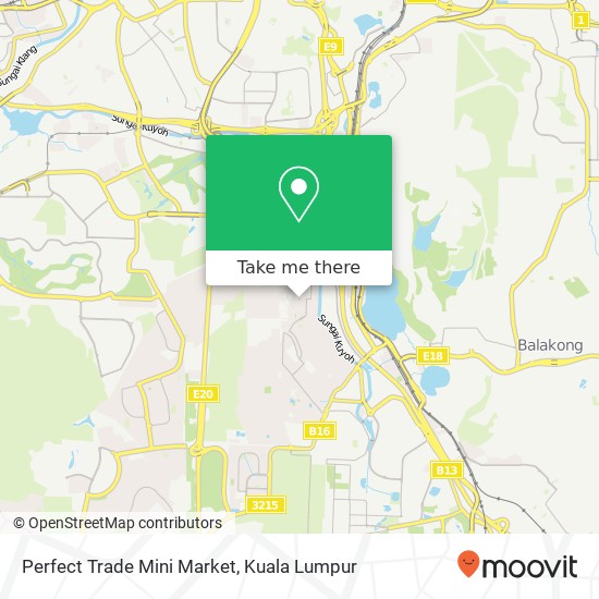 Perfect Trade Mini Market map