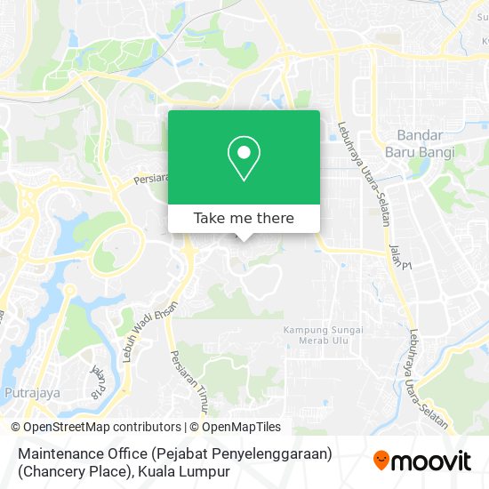 Maintenance Office (Pejabat Penyelenggaraan) (Chancery Place) map