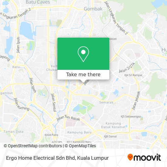 Peta Ergo Home Electrical Sdn Bhd