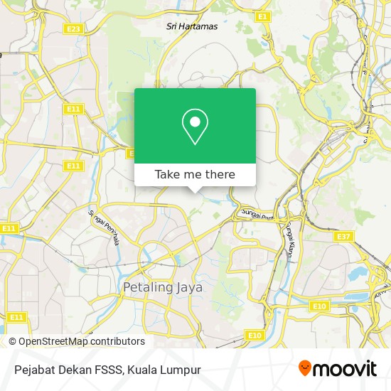 Pejabat Dekan FSSS map