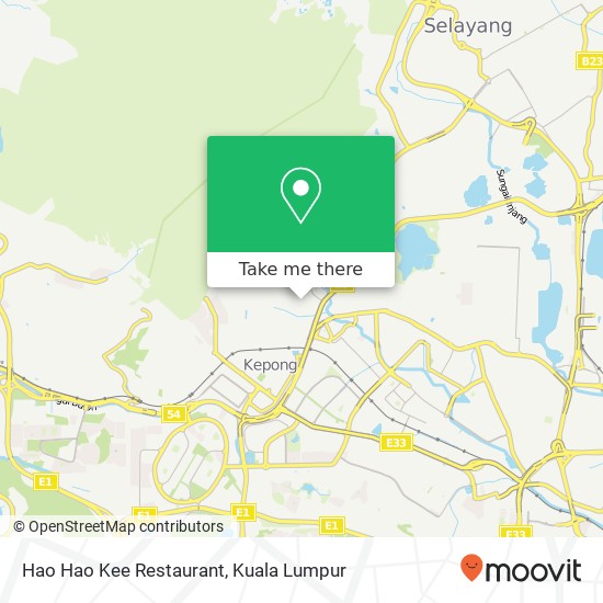 Hao Hao Kee Restaurant map