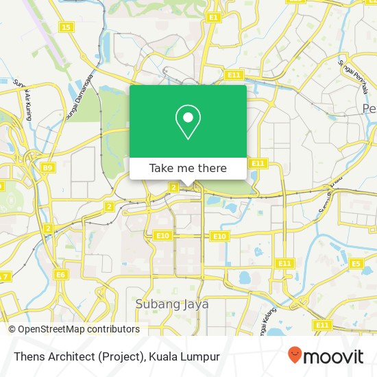 Thens Architect (Project) map